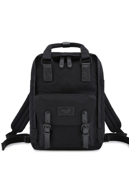 Water Resistant Vintage Look Multi Pocket Backpack