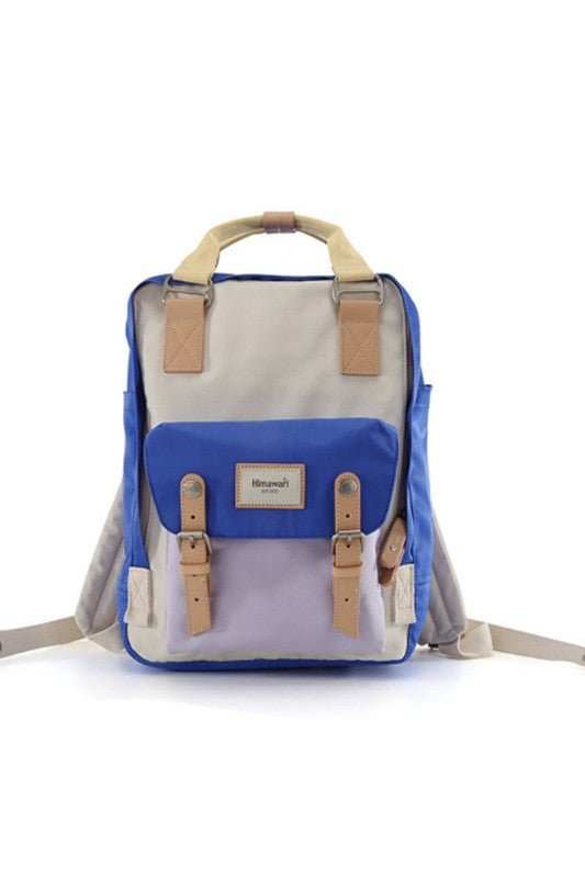 Vintage Style Waterproof Multi Pocket Backpack