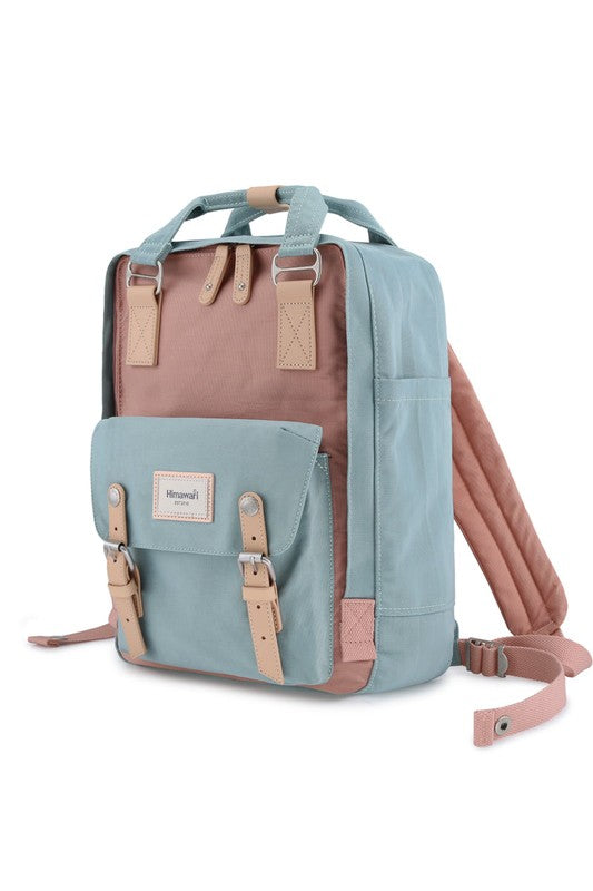 Water Resistant Vintage Look Multi Pocket Backpack