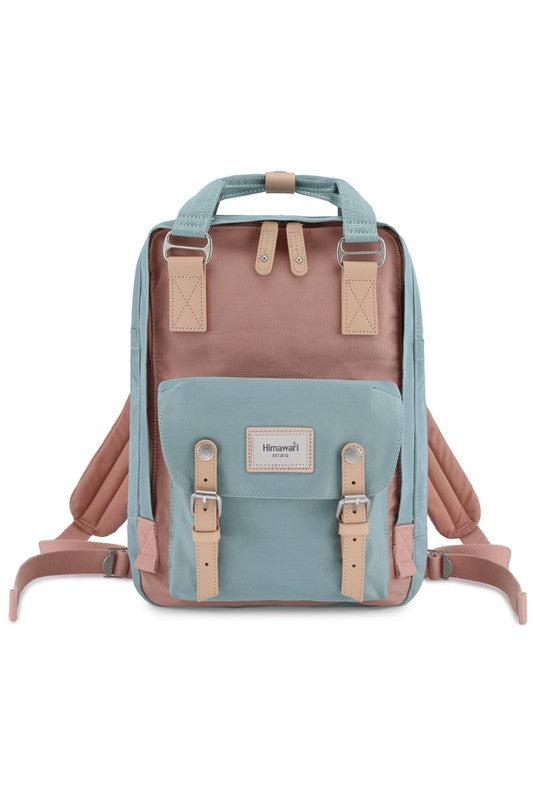 Vintage Style Waterproof Multi Pocket Backpack