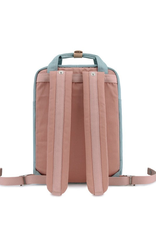 Water Resistant Vintage Look Multi Pocket Backpack