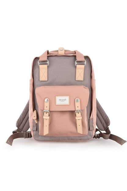 Water Resistant Vintage Look Multi Pocket Backpack