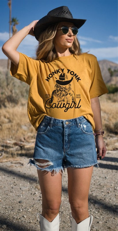 Honky Tonk Cowgirl Graphic Tee