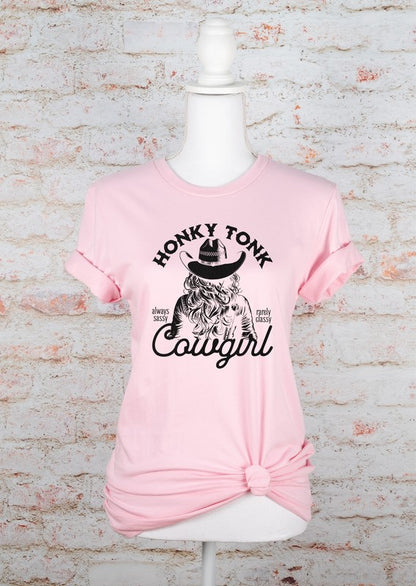 Honky Tonk Cowgirl Graphic Tee