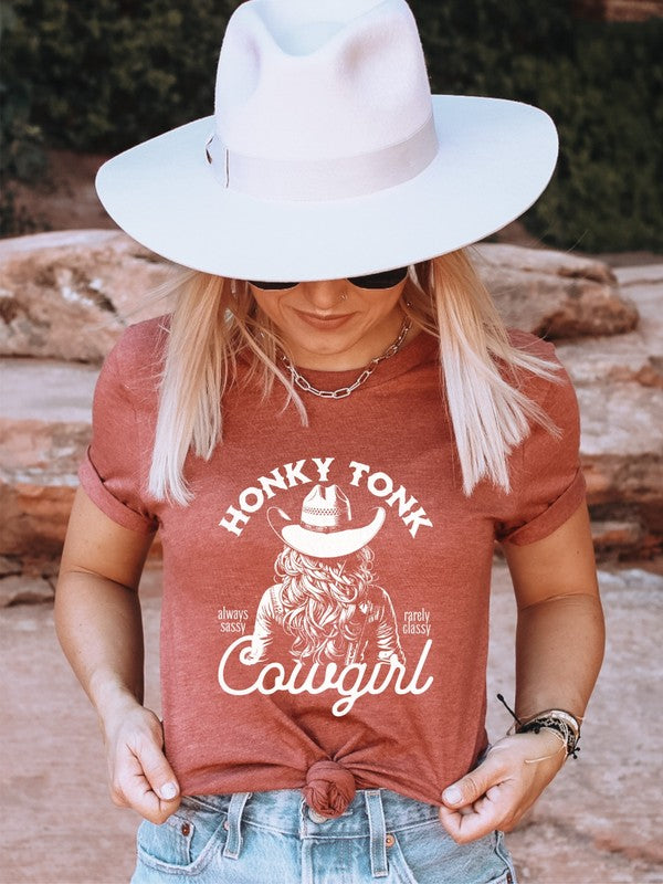 Honky Tonk Cowgirl Graphic Tee