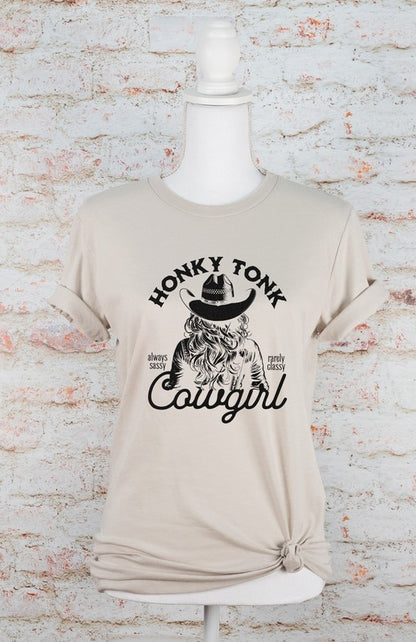 Honky Tonk Cowgirl Graphic Tee