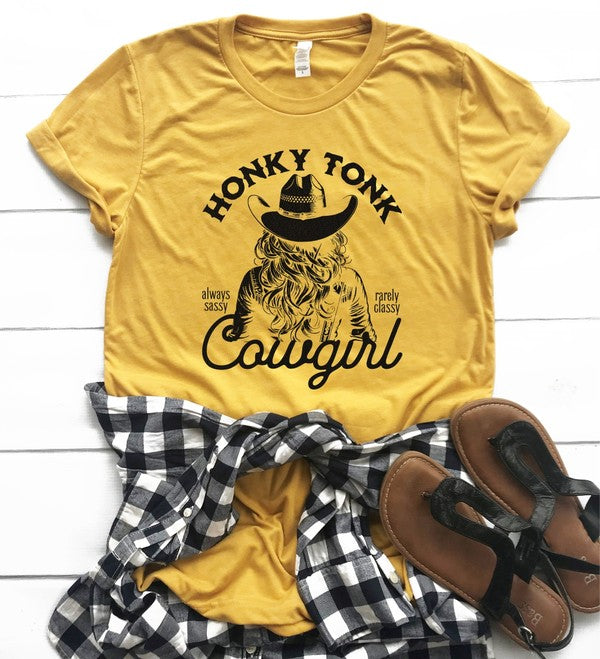 Honky Tonk Cowgirl Graphic Tee