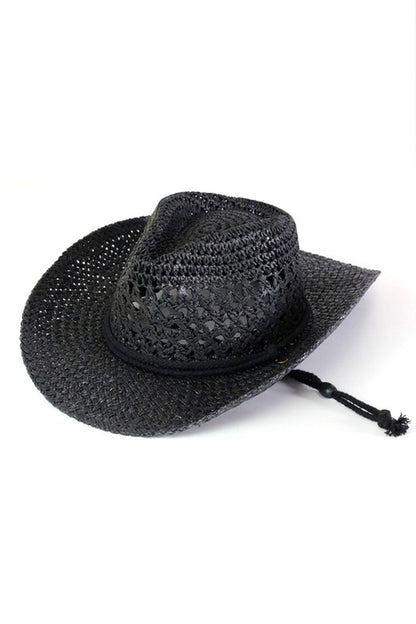 Straw Cowboy Summer Hat