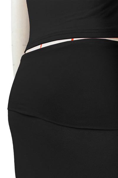 Sleeveless Crop Top & Long Maxi Skirt Set