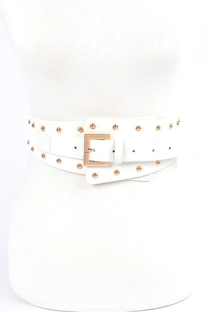 Studded Iconic Wide Corset Belt