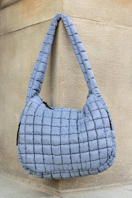 Taylor Quilted Puffer Tote