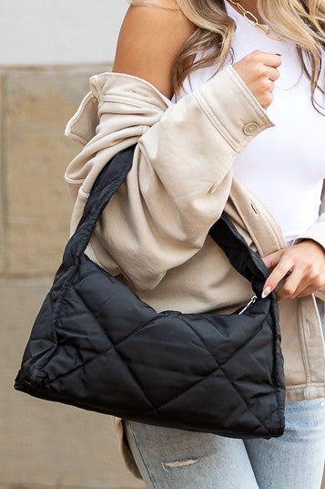Harper Quilted Handbag - Fashions Envy