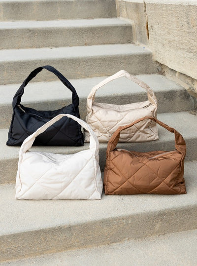 Harper Quilted Handbag - Fashions Envy