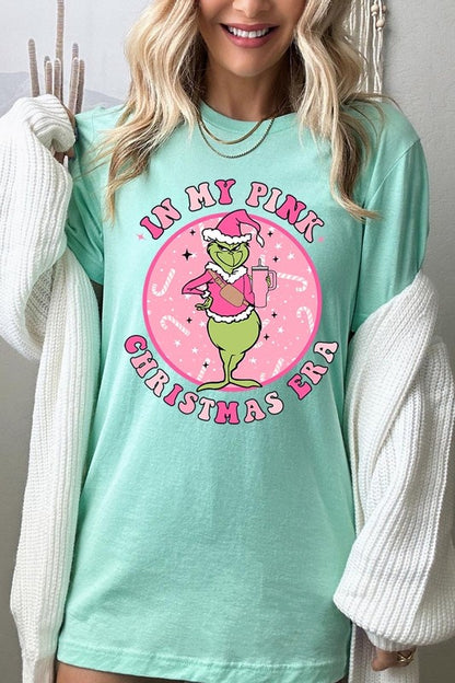 In My Pink Christmas Era Graphic Tee