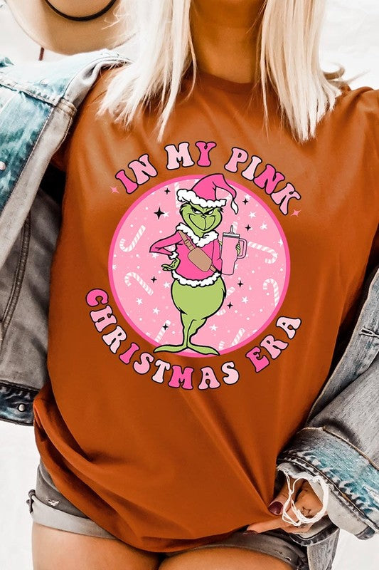 In My Pink Christmas Era Graphic Tee