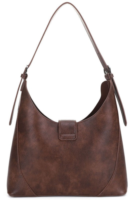 IZA CO Flap Shoulder Bag