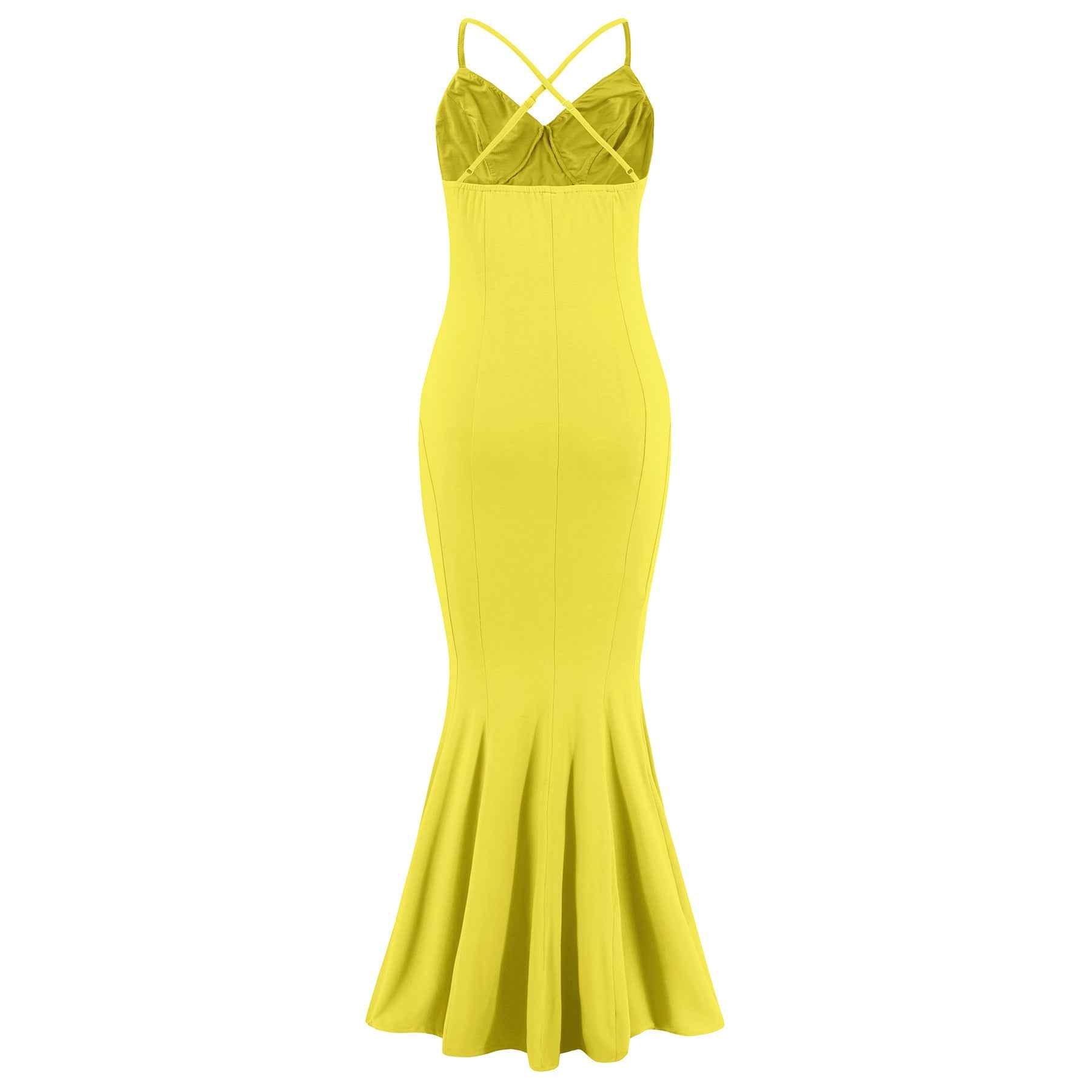 Floral Spaghetti Strap Maxi Dress - V-Neck Flowy Sleeveless