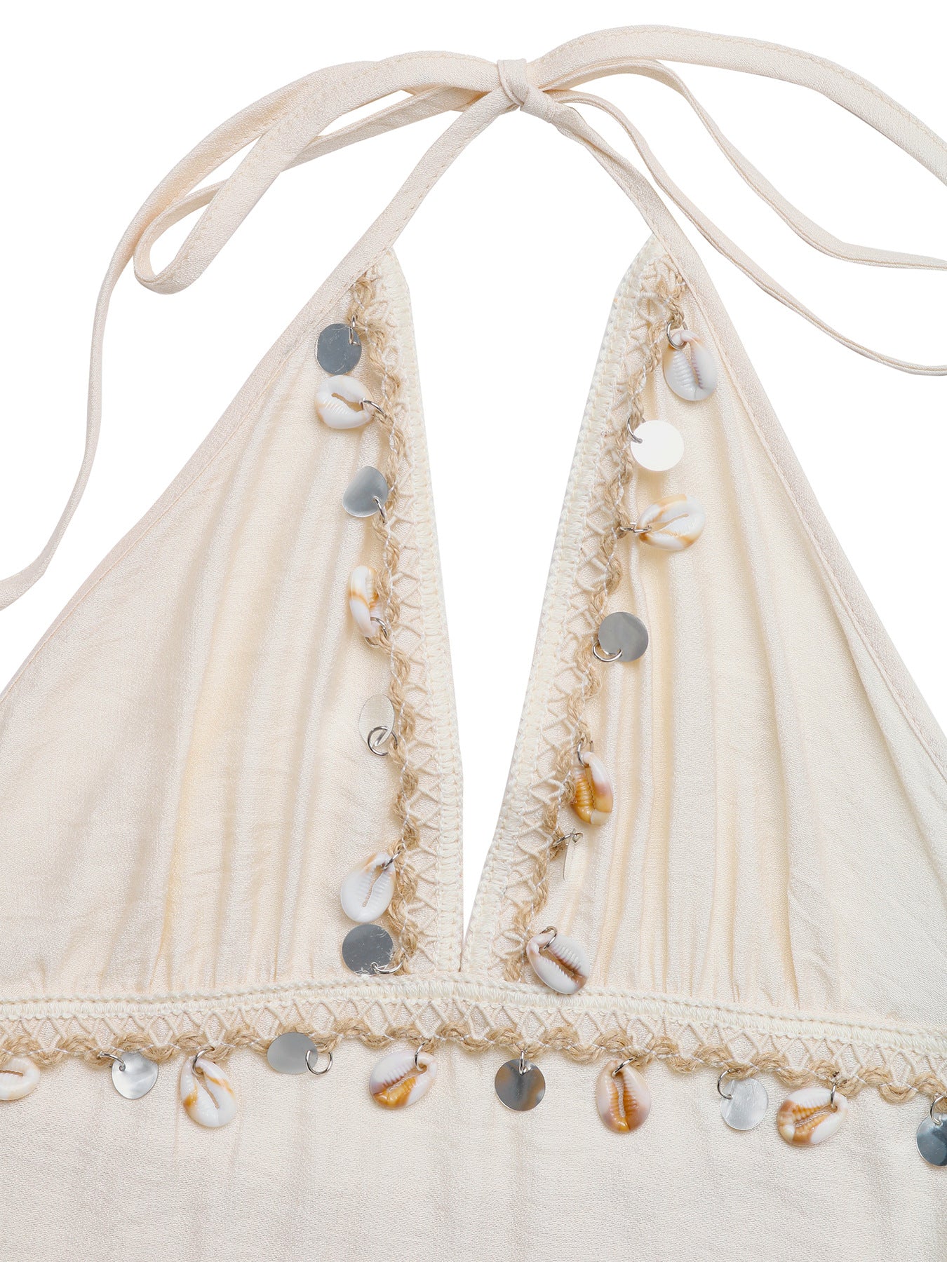 Deep V-neck Maxi Dress - Backless Summer Style