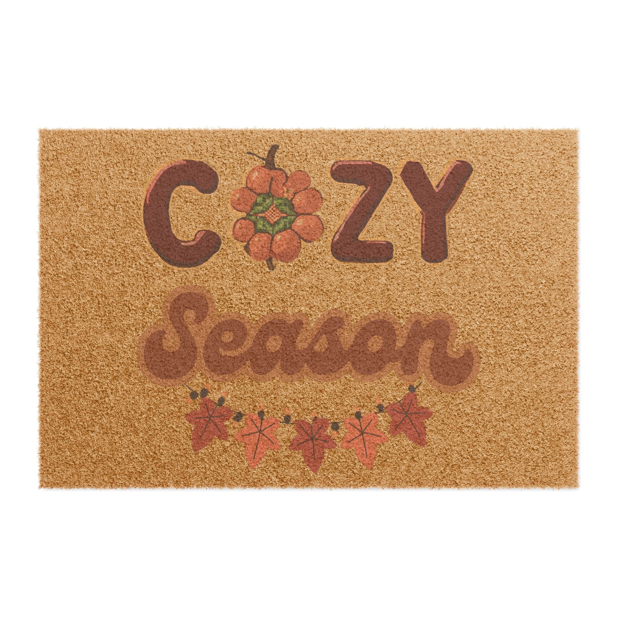 Cozy Season Fall Harvest Doormat