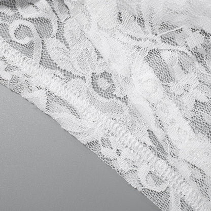 Lace See-Through Set - Blouse and Pants Intimate Wear