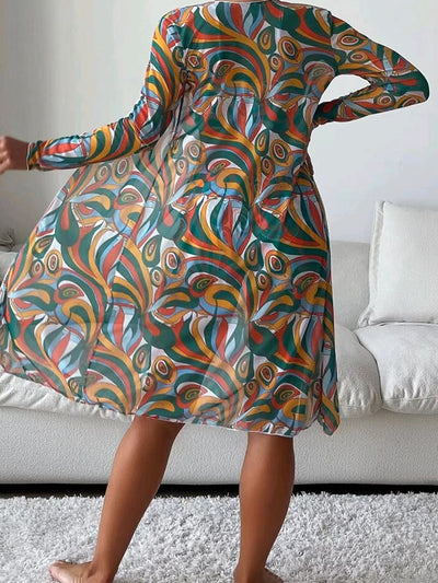 Tropical Paradise Set - 3-Piece Bikini with Cardigan