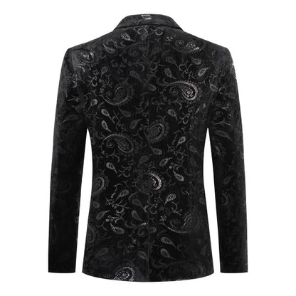 Mens Luxury Style Suit Set with Matching Pants - Fashions Envy