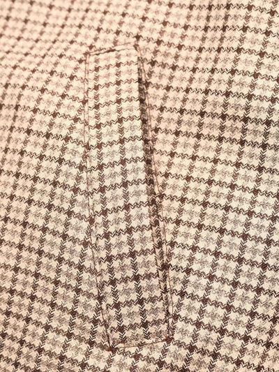Plaid Zip Up Long Sleeve Jacket - Fashions Envy