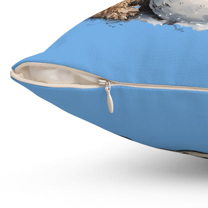 Whimsy Dog Pillow - Cozy 2-Sided Winter Decor