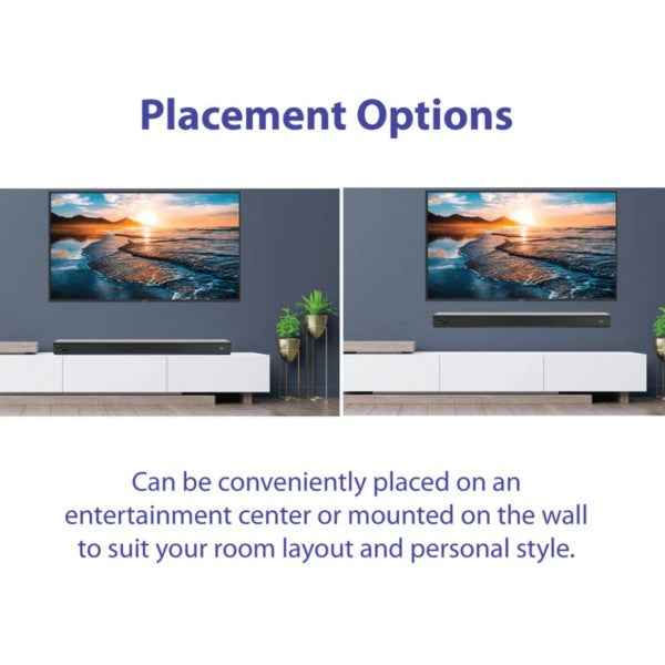 Supersonic 31.5-Inch 60W Bluetooth Soundbar - Fashions Envy