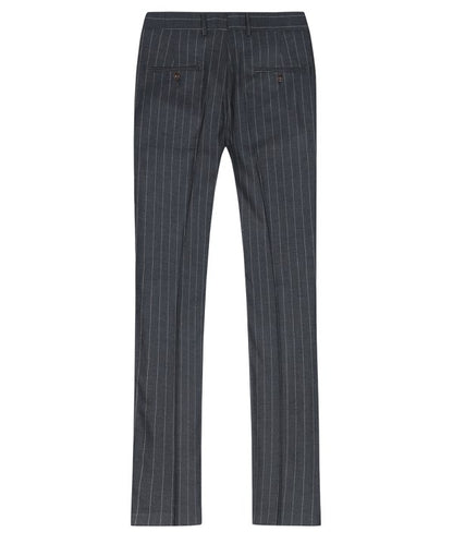 Mens Formal 3 Piece Pinstripe 2 Button Suit - Fashions Envy
