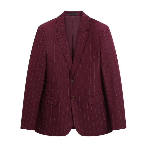 Mens Formal 3 Piece Pinstripe 2 Button Suit - Fashions Envy