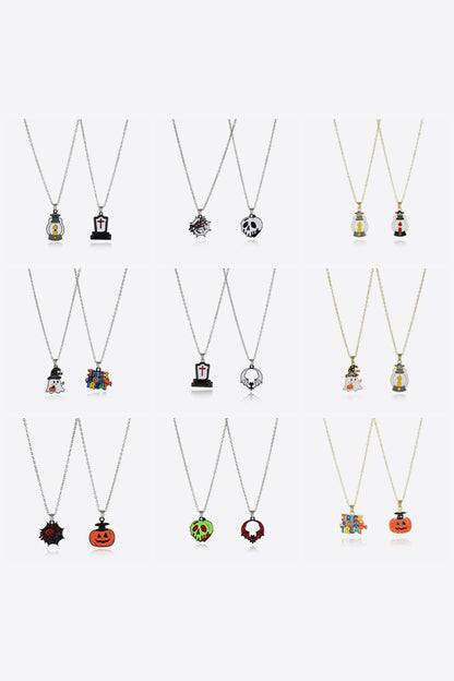 Two-Piece Halloween Theme Necklace Set