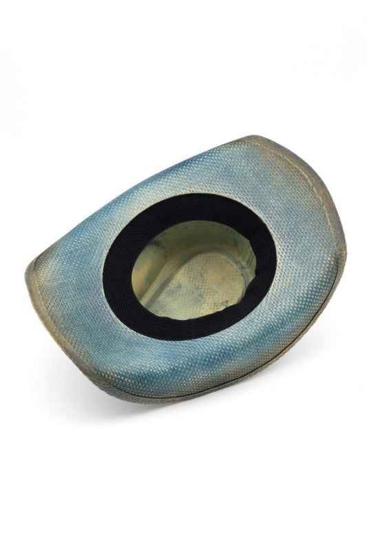 Western Eagle Plate Star Print Cowboy Hat