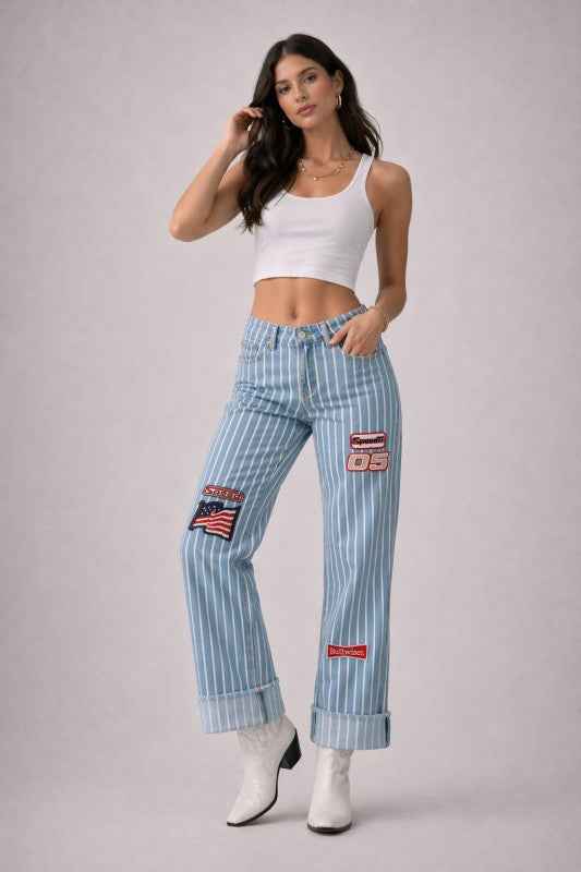 Riviera Racer Denim Low Rise Jean