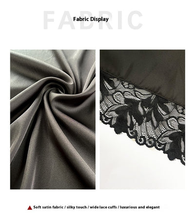 French Style Nightgown Robe - Comfortable Tied Sleepwear