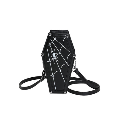 Coffin Bag - Gothic Halloween Crossbody Purse