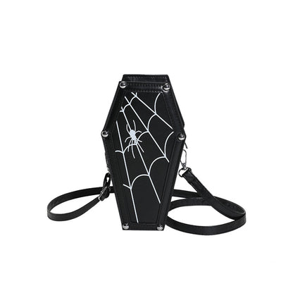 Coffin Bag - Gothic Halloween Crossbody Purse