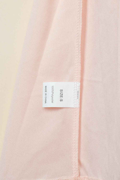 Swiss Dot Ruffle Sleeve Maxi Dress - Pink Lace Trim