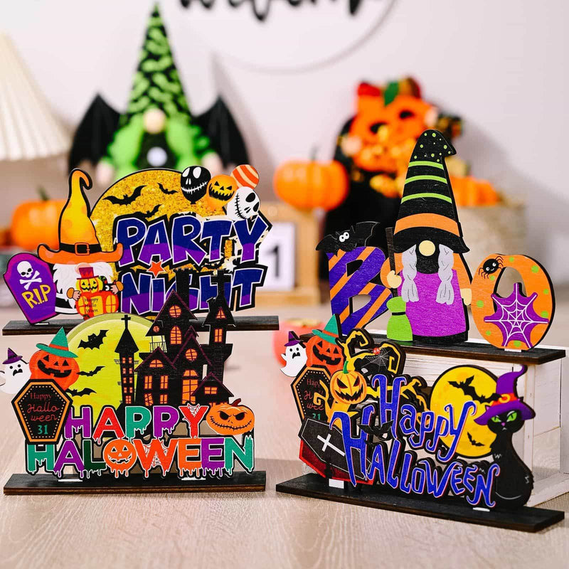 Assorted 2-Piece Halloween Element Ornaments - Fashions Envy