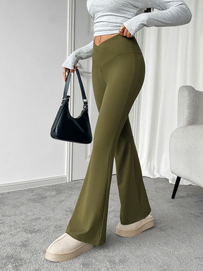 Devine V-Waist Highly Stretchy Bootcut Pants