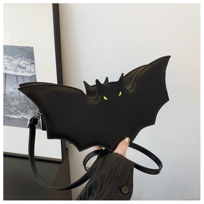 Bat Bag - Halloween Black Shoulder Crossbody Purse
