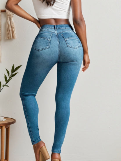 Versatile Jeans Women - High Stretch Slim Fit Denim