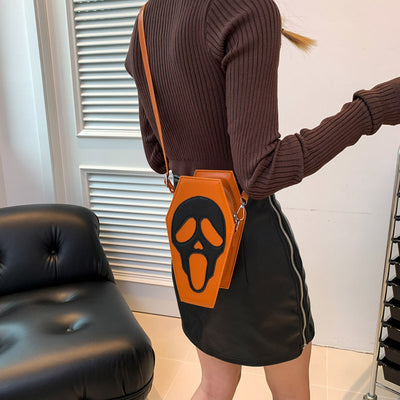 Coffin Bag - Gothic Halloween Crossbody Purse