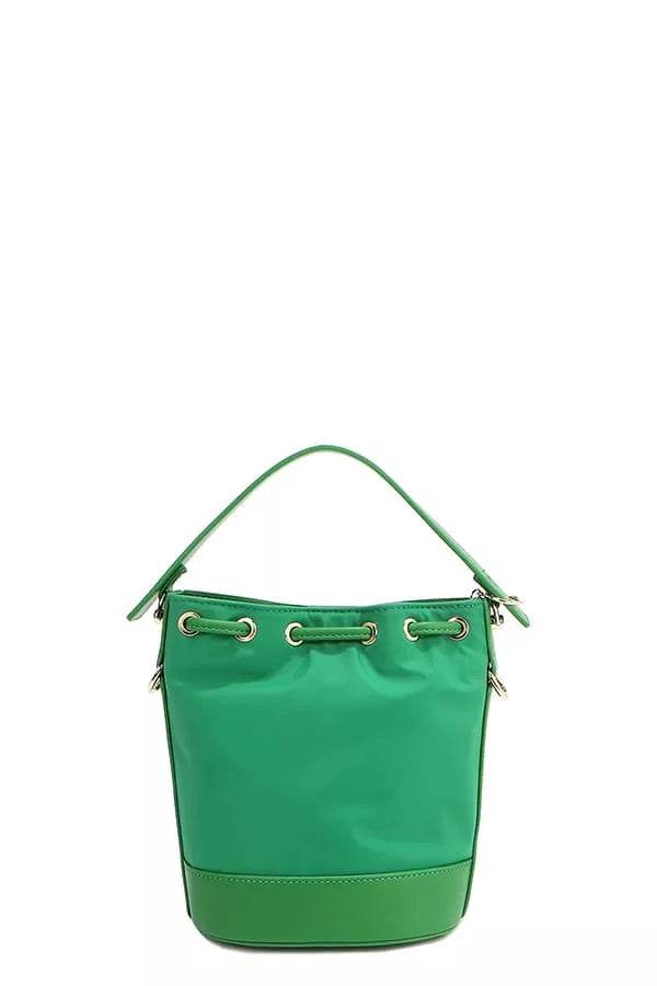 Nicole Lee USA Color Patch Bucket Bag - Designer Crossbody Bag - Fashions Envy