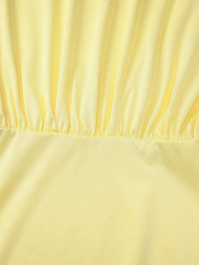 Off-Shoulder Ruched Mini Dress - Sculpted Bodycon Fit
