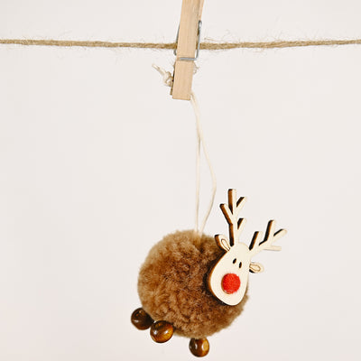 4-Piece Reindeer Hanging Widgets - Fashions Envy