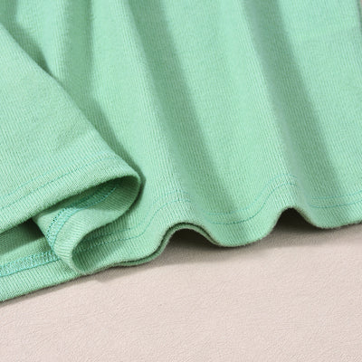 Backless Halter Dress - Green Sleeveless Mini - Fashions Envy