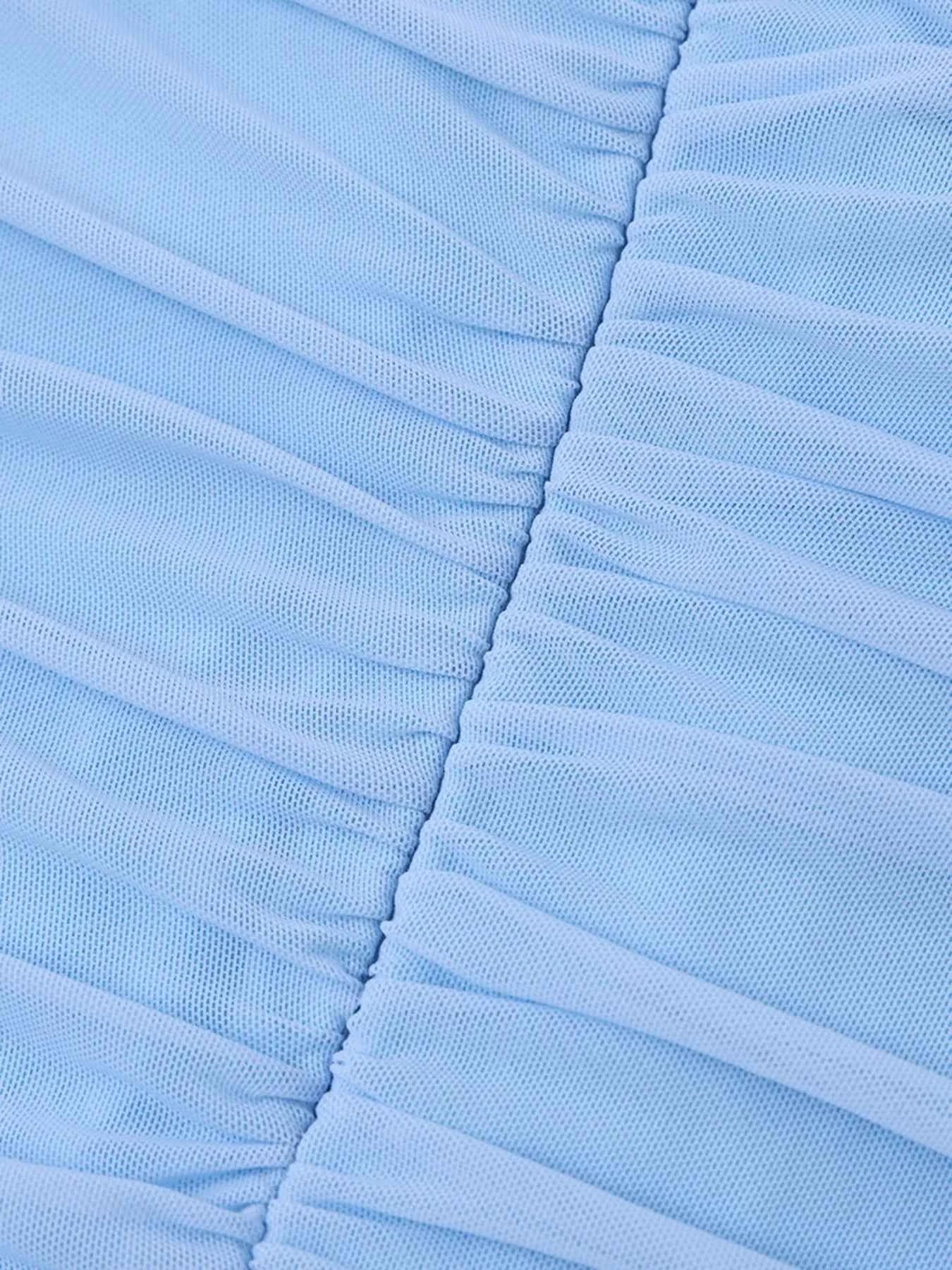 Off-Shoulder Ruched Mermaid Maxi Dress