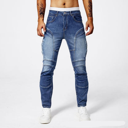Bootcut Jeans Men - Stretch Slim Fit Denim - Fashions Envy