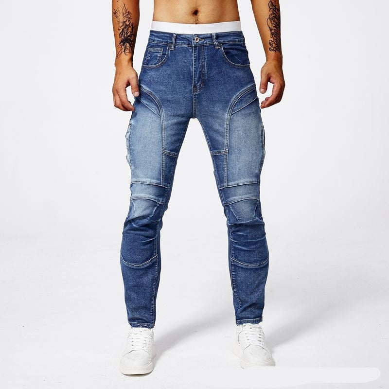 Bootcut Jeans Men - Stretch Slim Fit Denim - Fashions Envy